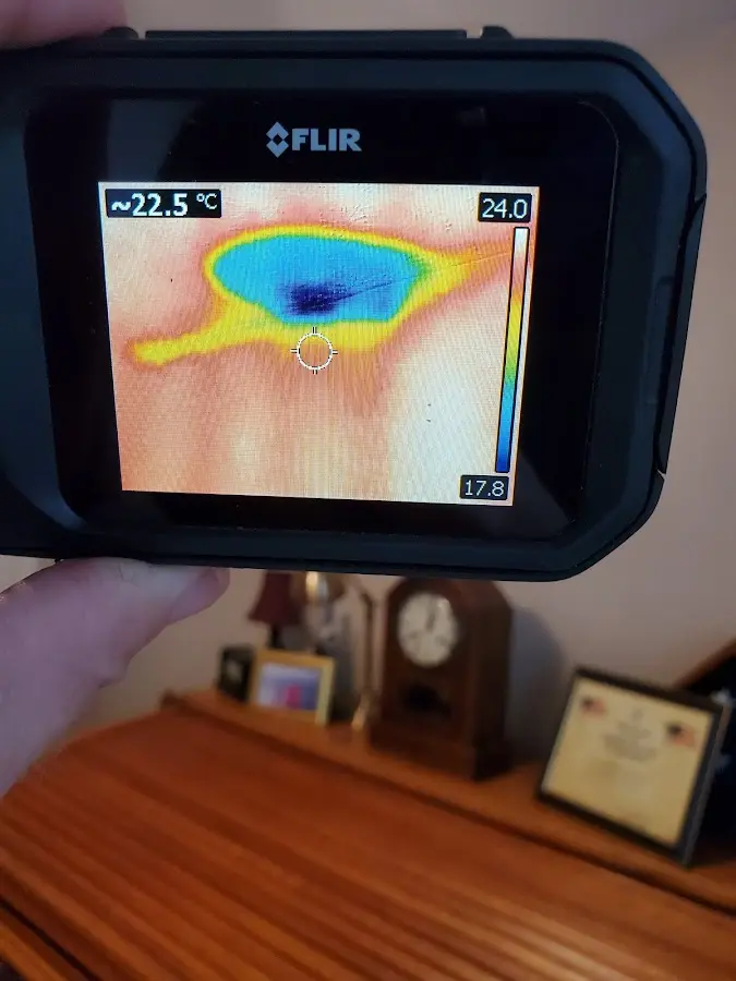 Thermal imaging inspection for water damage in Waunakee