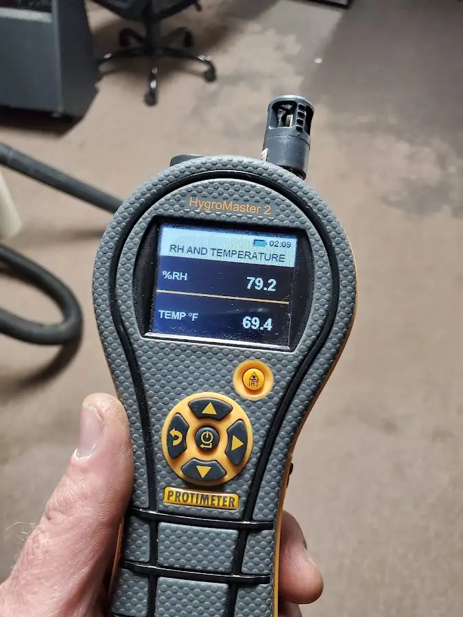 Moisture meter humidity assessment for Fire & Smoke Damage Restoration in Waunakee